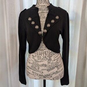 Living Doll Y2K Mall Goth Emo Cropped Jacket